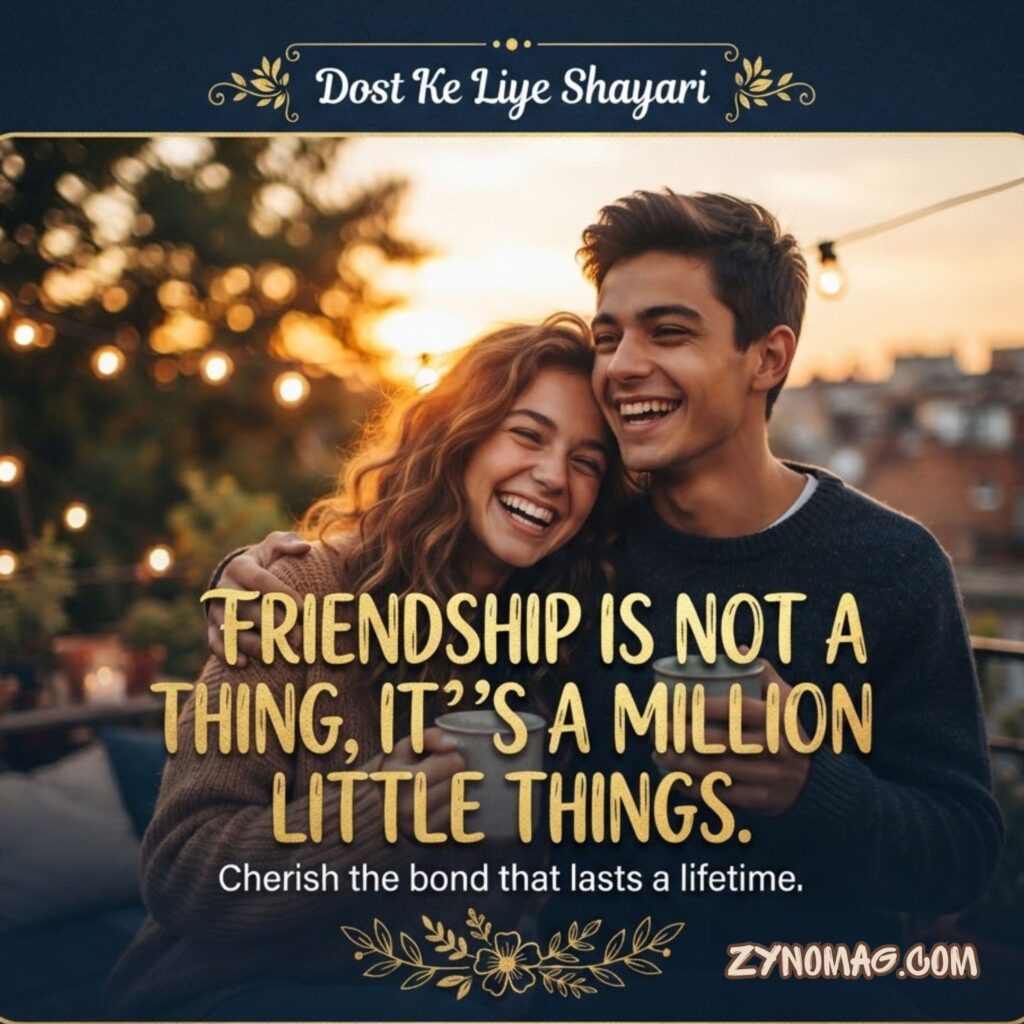 Dost Ke Liye Shayari In English