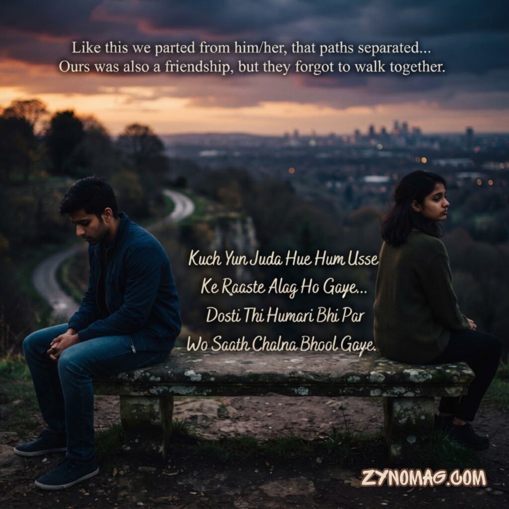 Dosti Sad Shayari In English