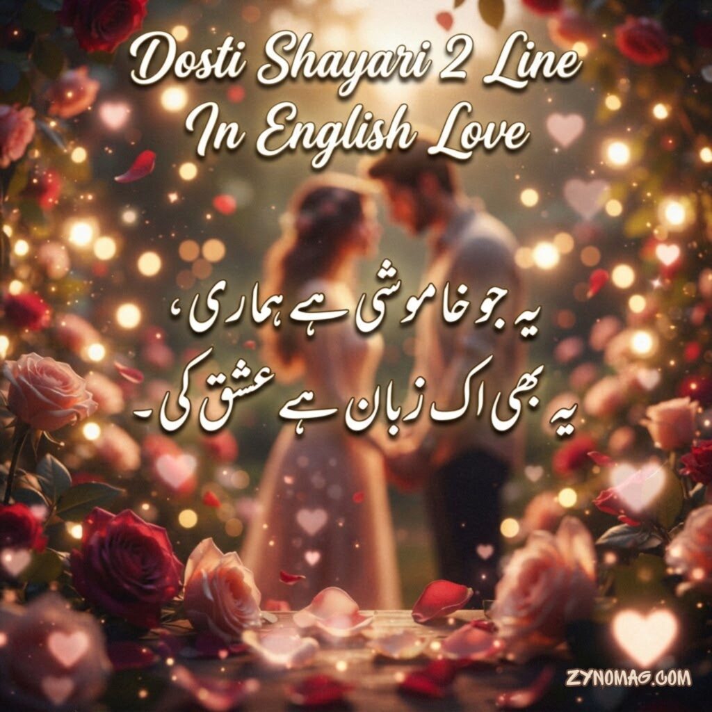 Dosti Shayari 2 Line In English Love
