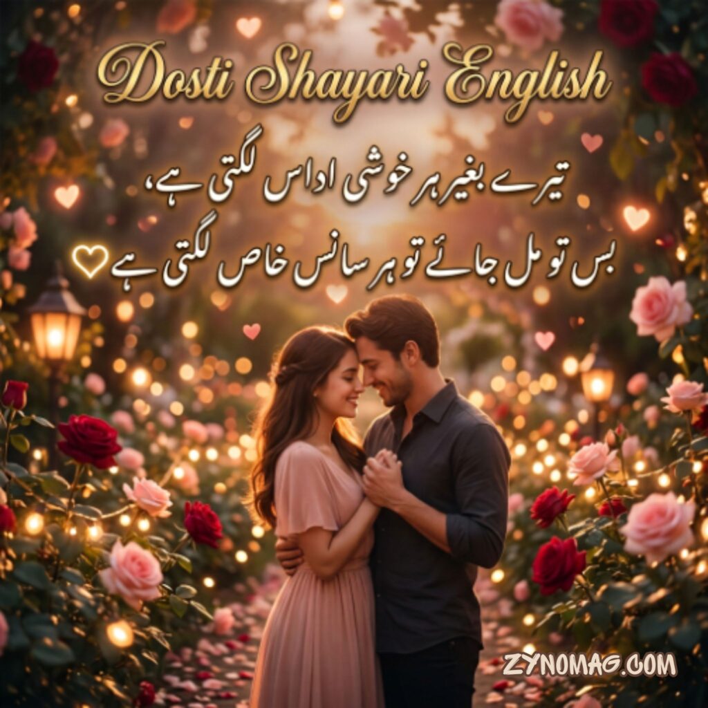 Dosti Shayari English