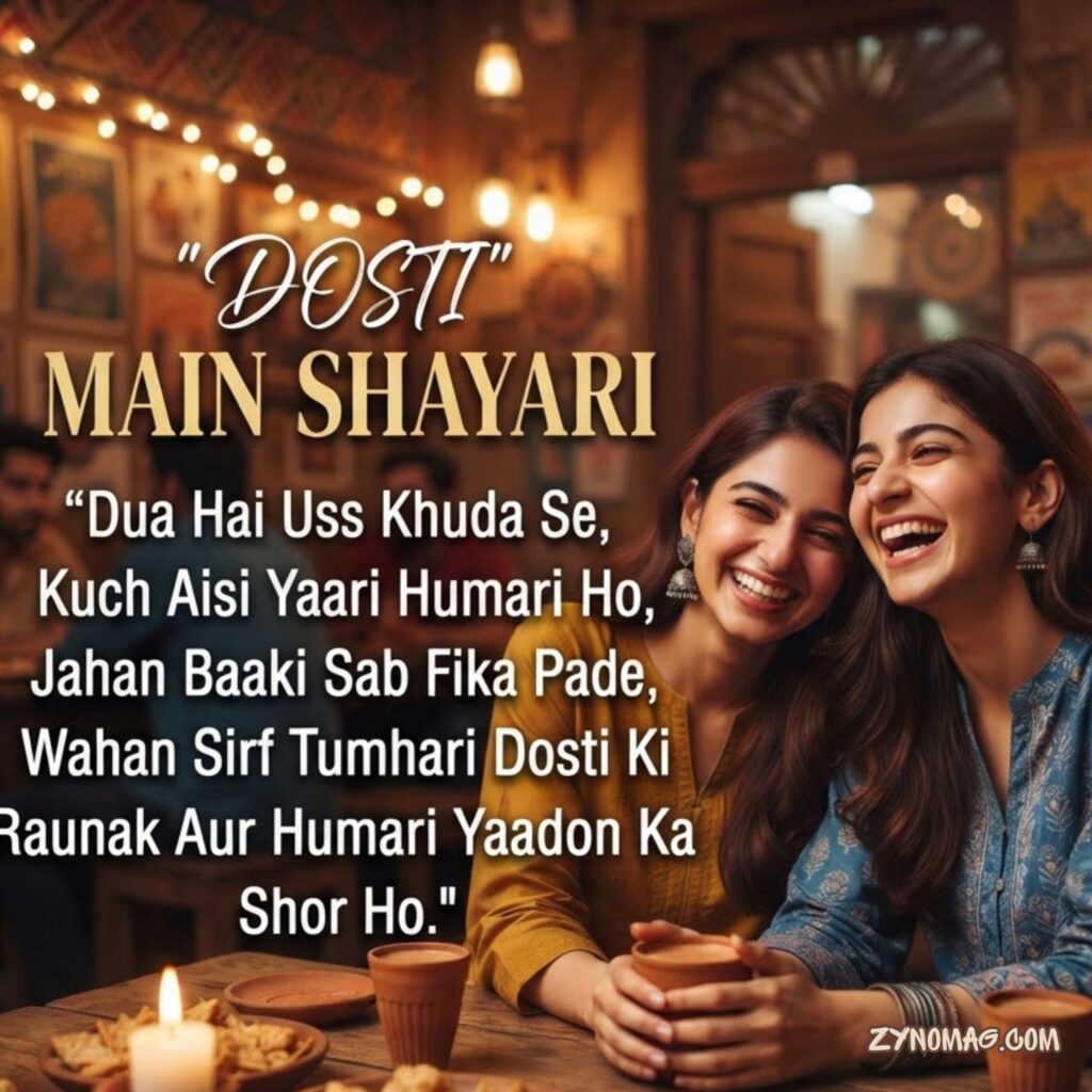 Dosti Shayari In Roman English
