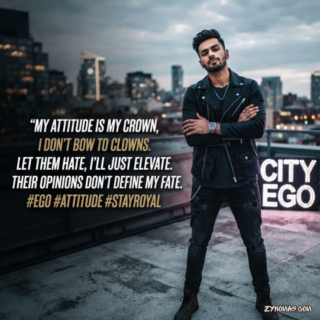 Ego Attitude Shayari in English