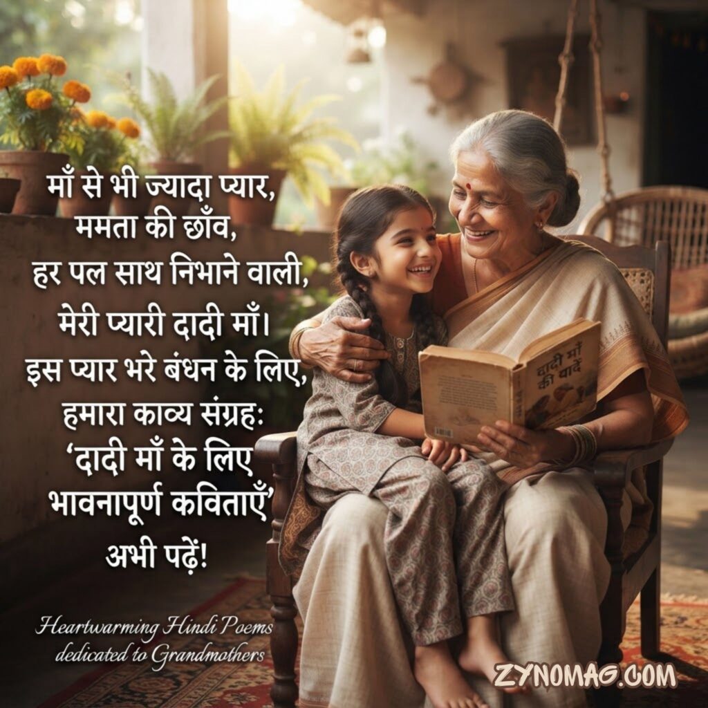 Emotional Poems for Grandmothers in Hindi