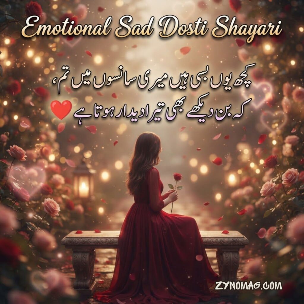 Emotional Sad Dosti Shayari