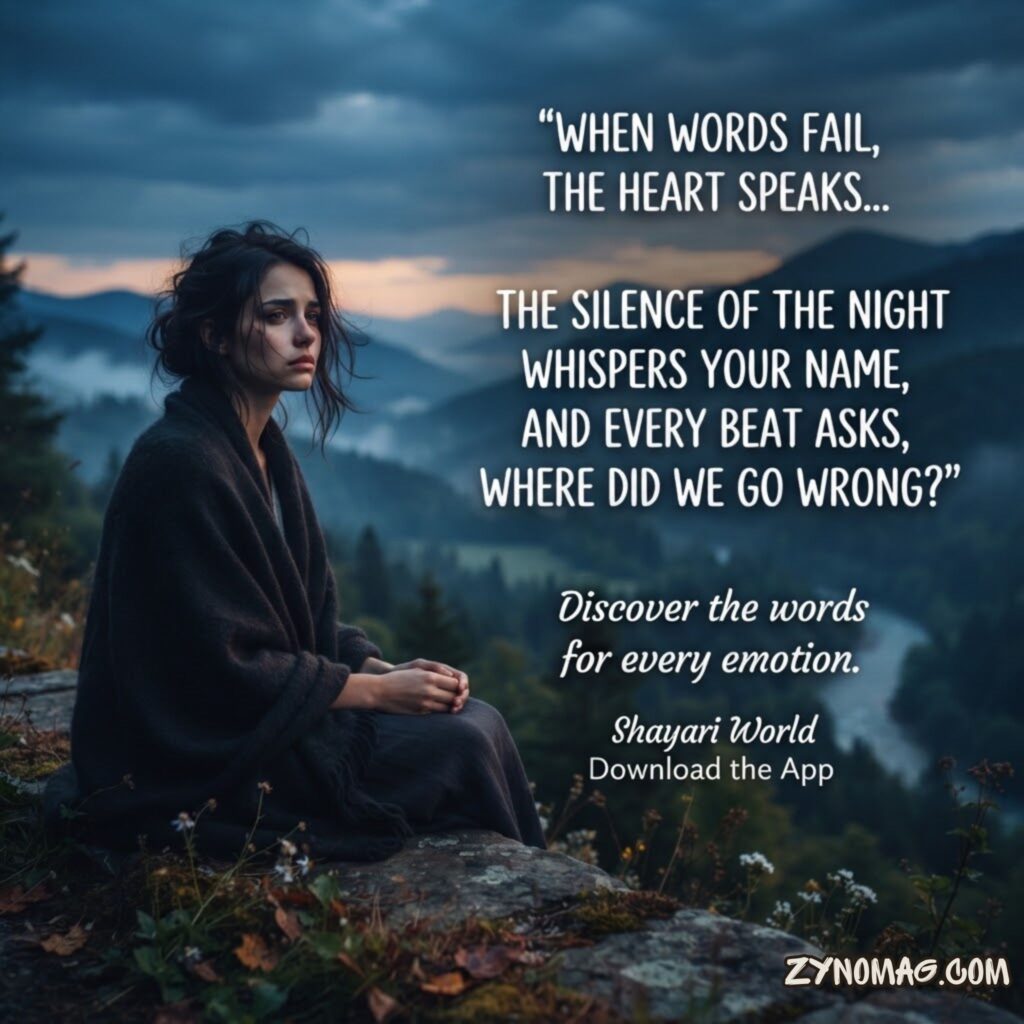 Emotional Shayari in English