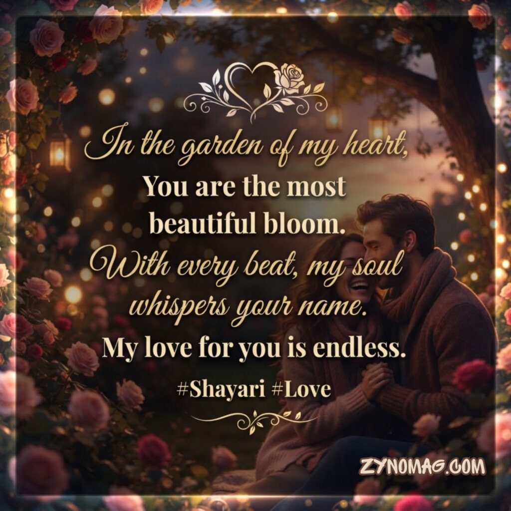 English Shayari Love