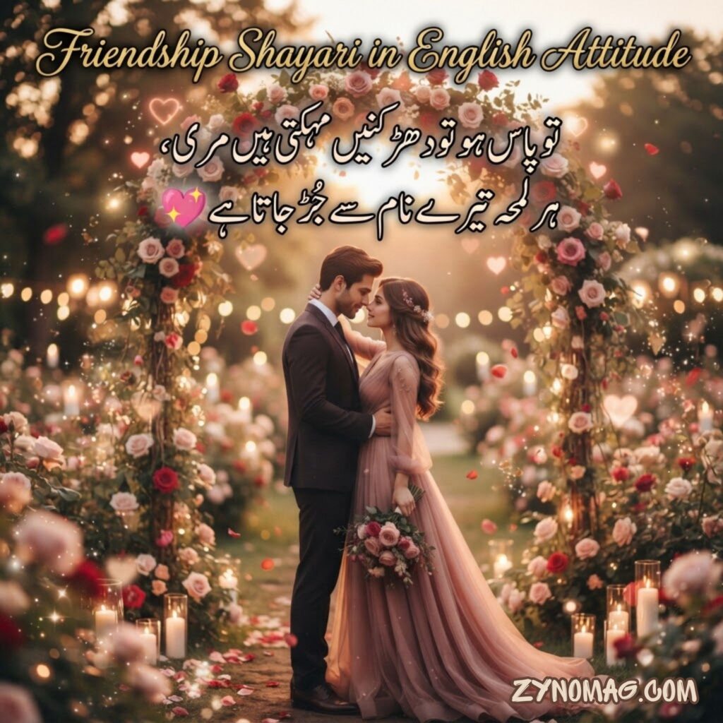 Friendship Shayari in English Attitude