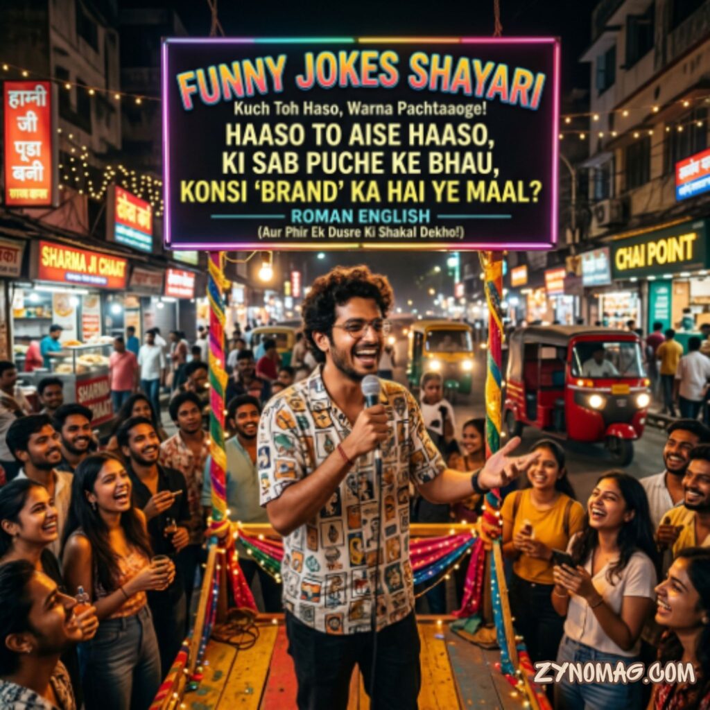 Funny Jokes Shayari in Roman English