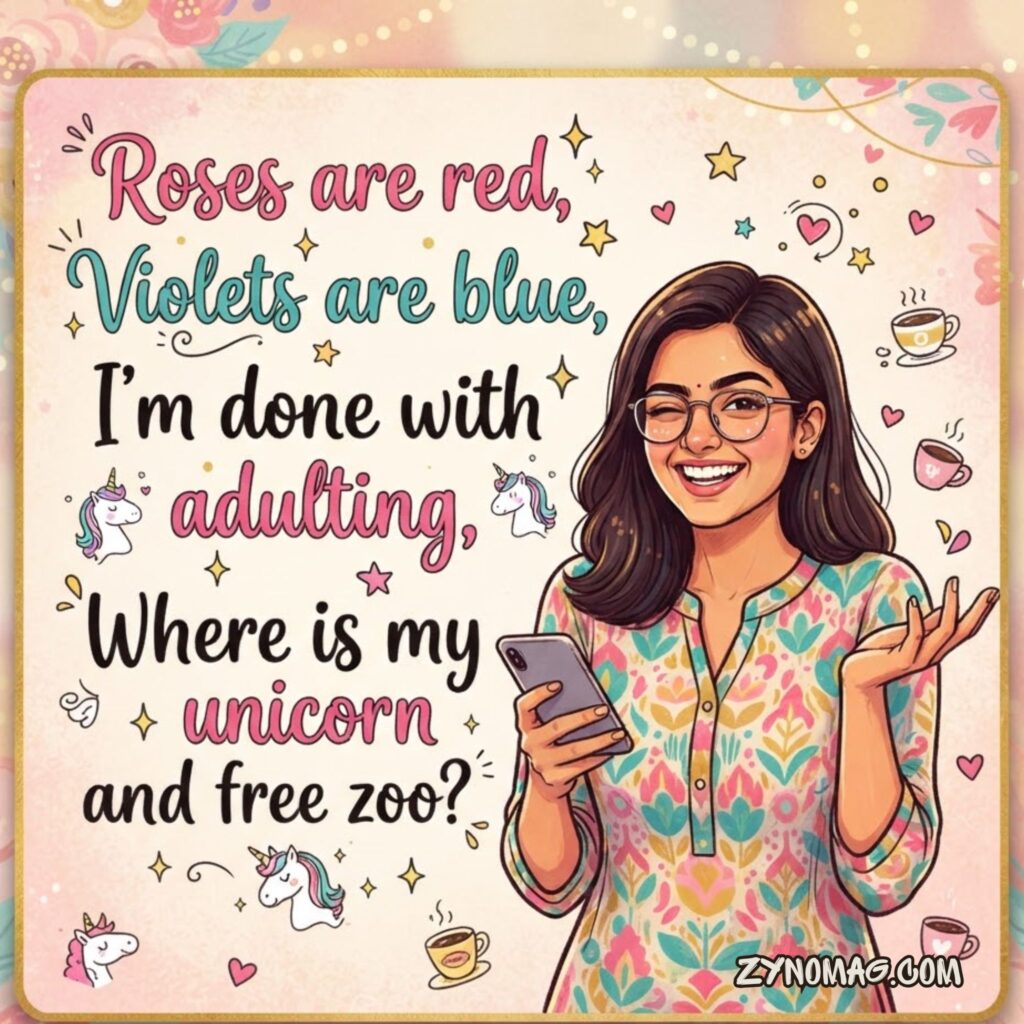 Funny Shayari in English for Girl