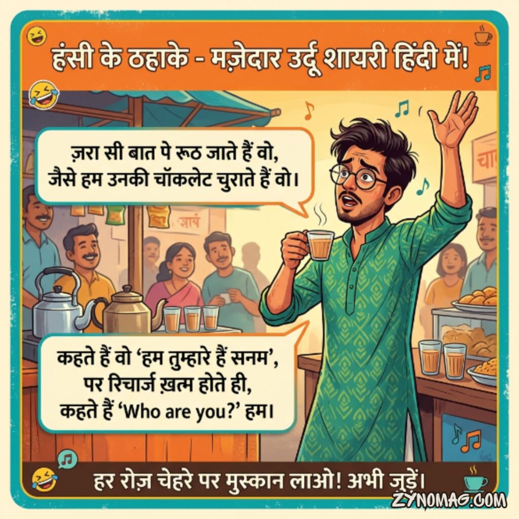 Funny Urdu Shayari in Hindi