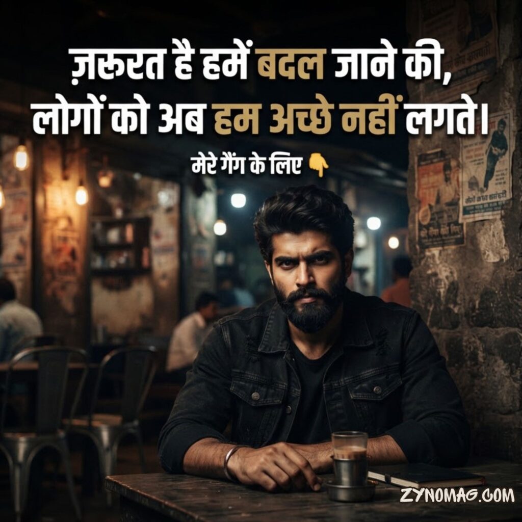 Gangster Shayari 2 Line in Hindi WhatsApp