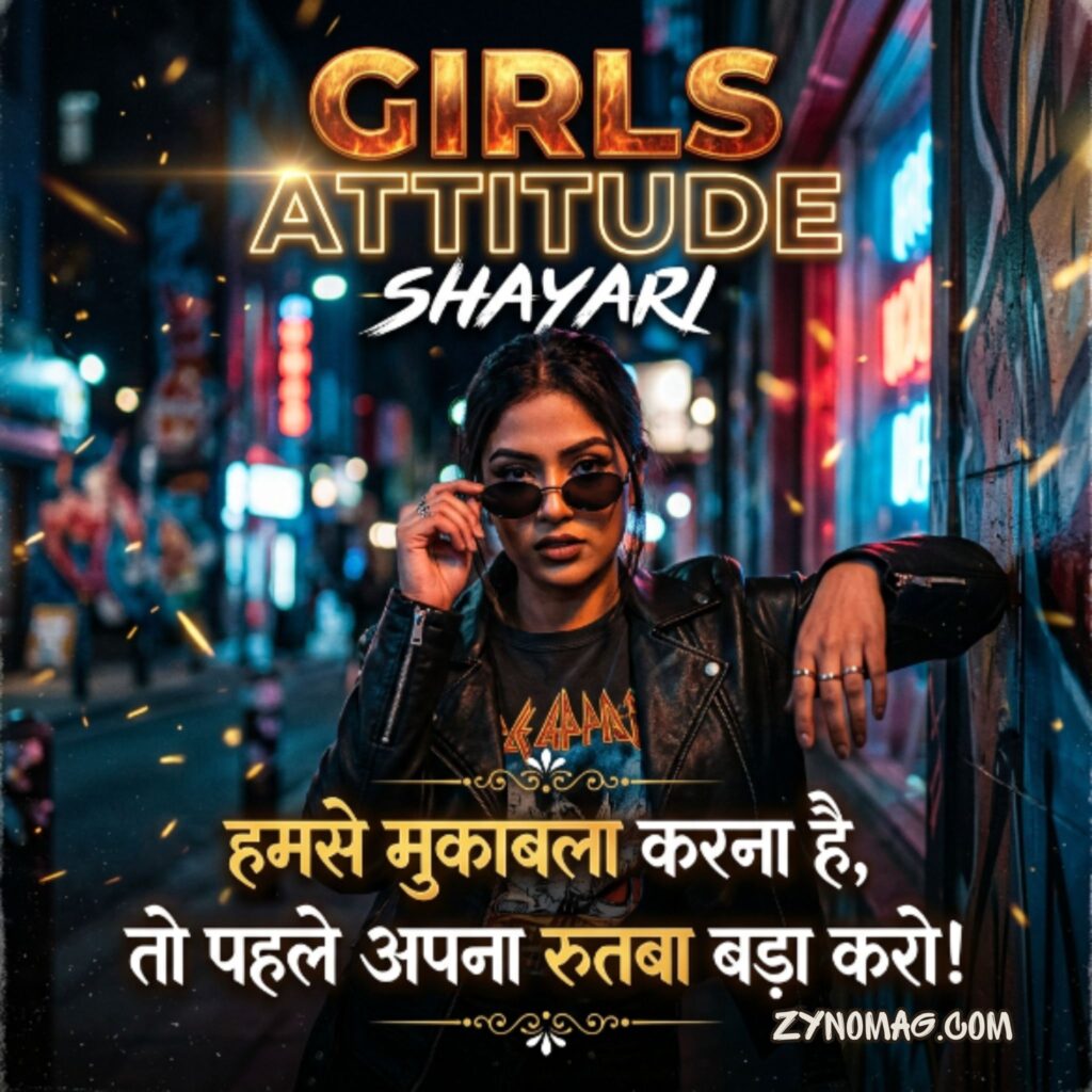 Girls Attitude Shayari