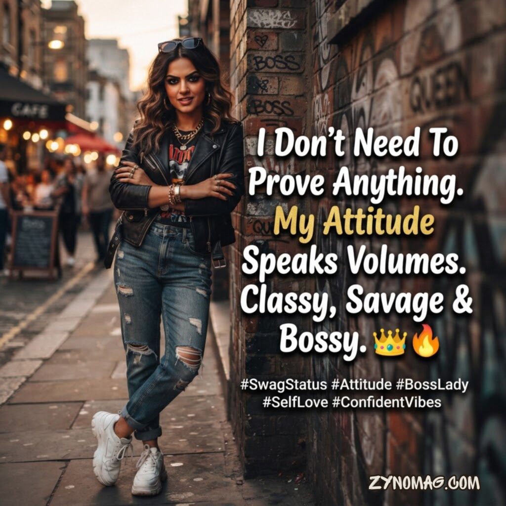 Girls Attitude Shayari in English Perfect for Swag Status
