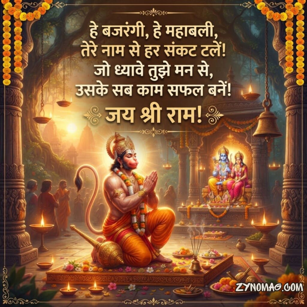 Bhagat Hanuman Ji Shayari in Hindi