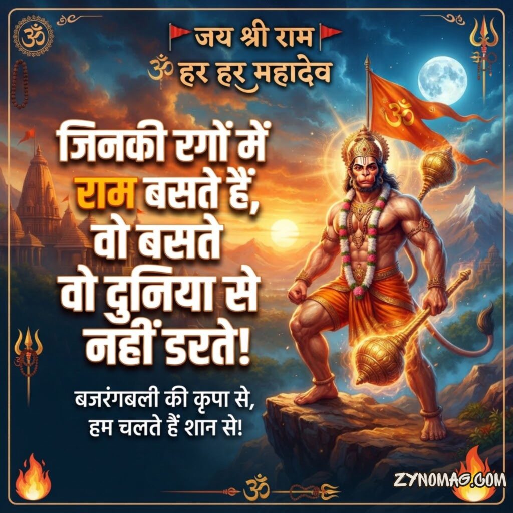 Hanuman Ji Shayari 2 Line Attitude in Hindi