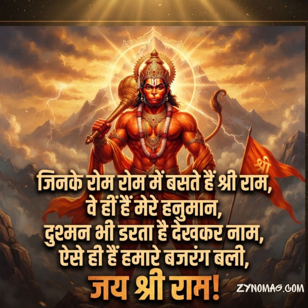 Hanuman Ji Shayari Attitude