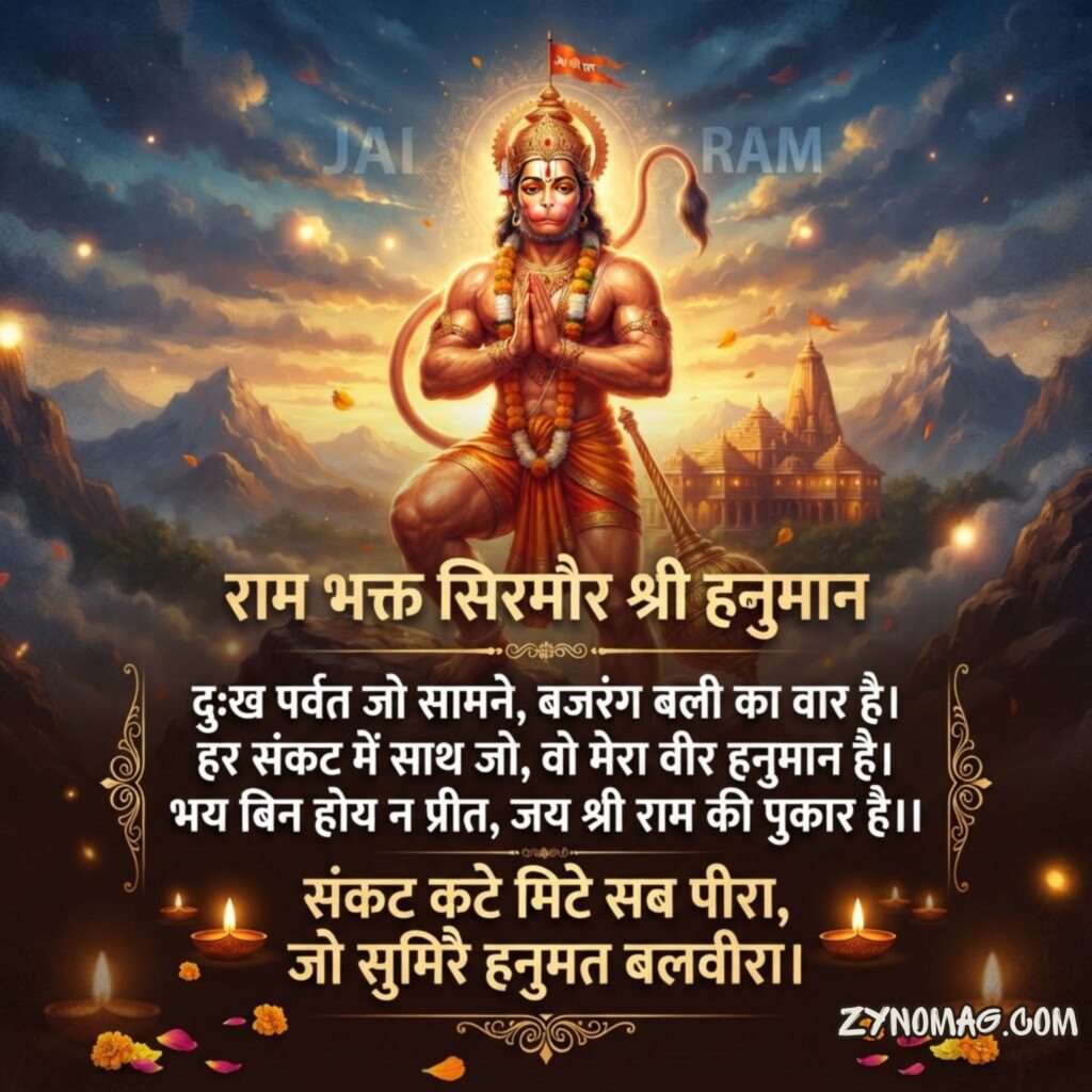 Hanuman Ji Shayari | Bajrang Bali Shayari in Hindi
