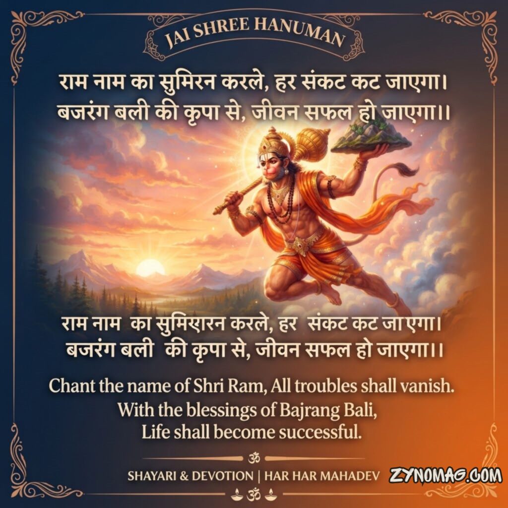 Hanuman Quotes in Hindi in English