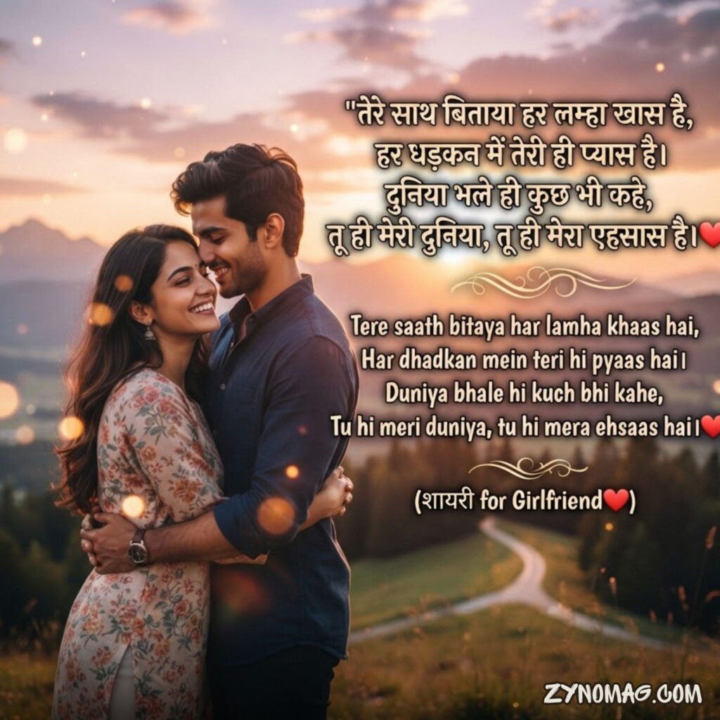 Heart Touching Shayari for Girlfriend