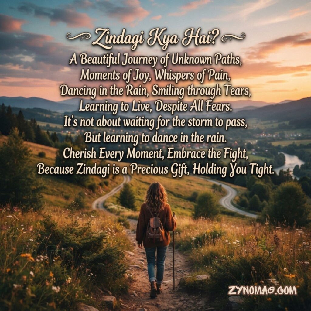 Heart Touching Zindagi Shayari on Life in English