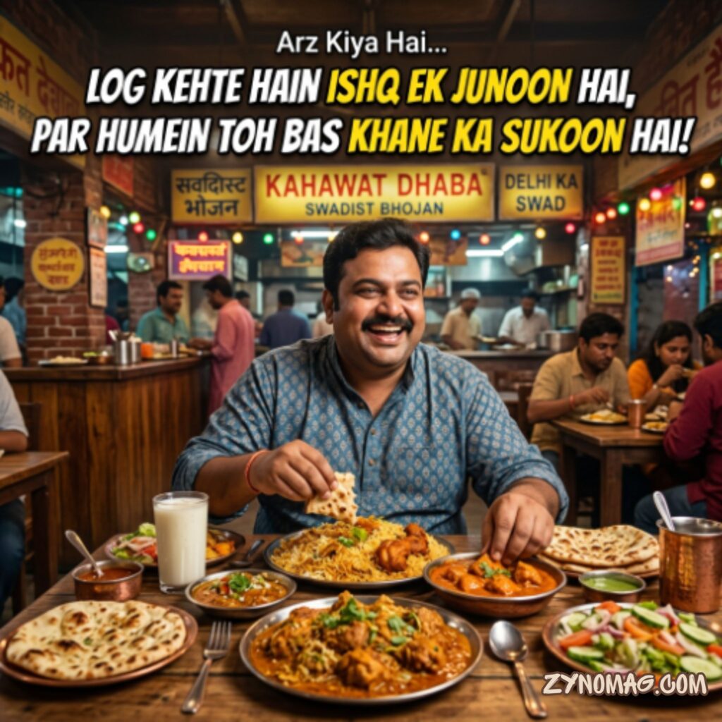 Hindi Funny Shayari in English