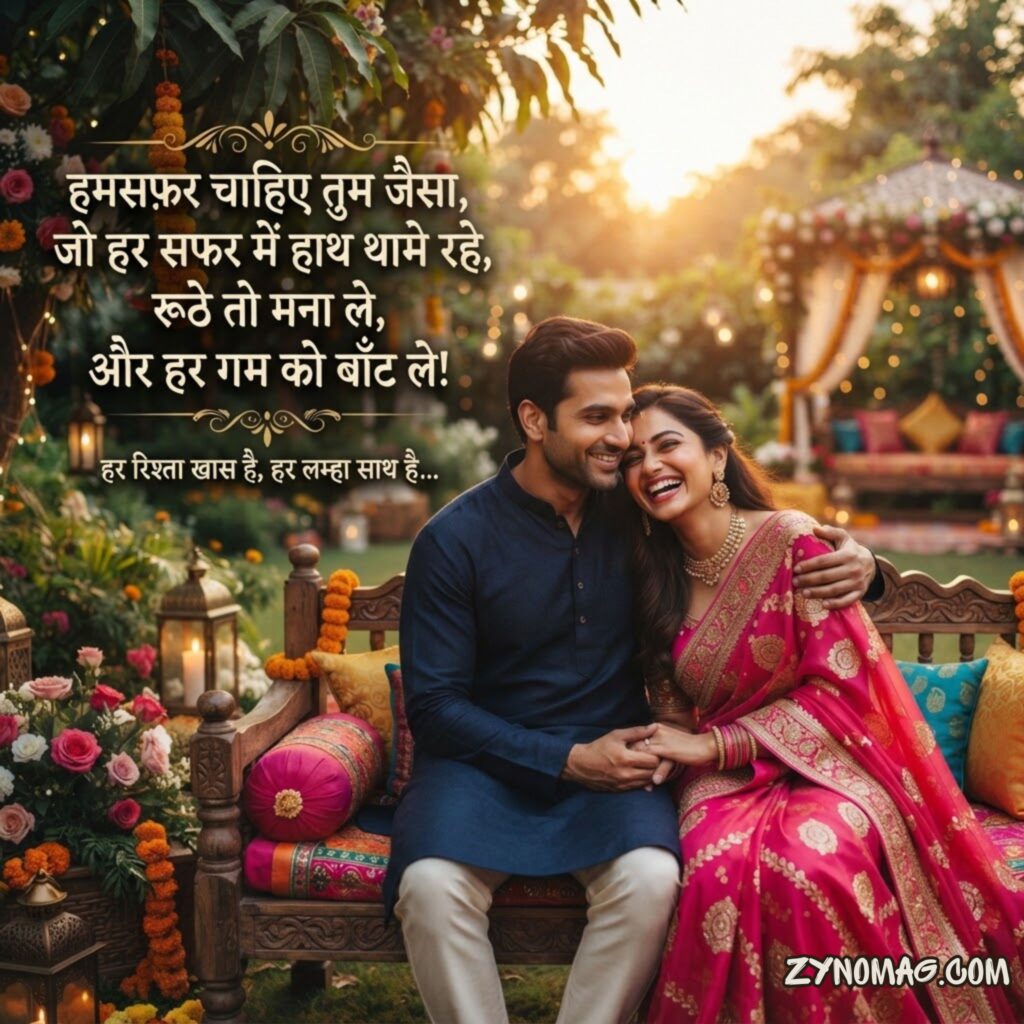 Husband Wife Shayari in Hindi Text