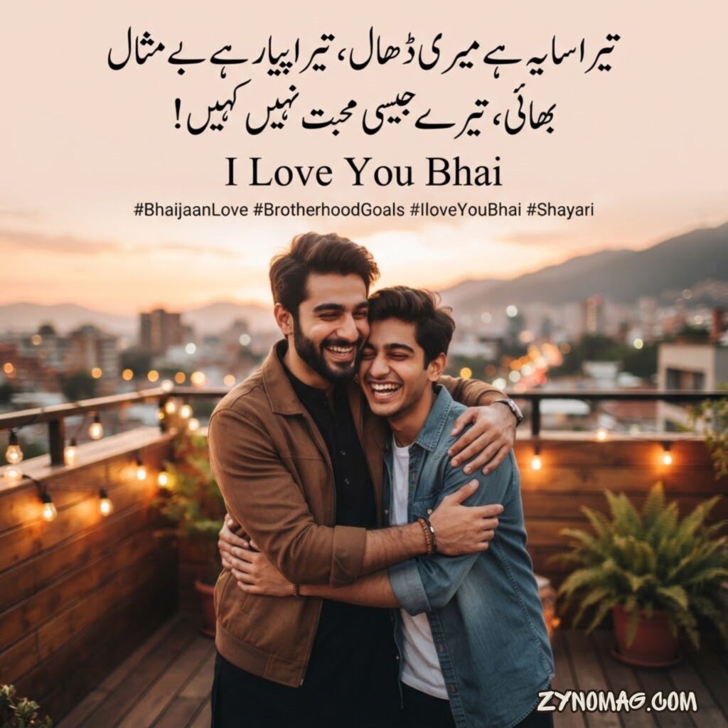 I Love You Bhai Shayari