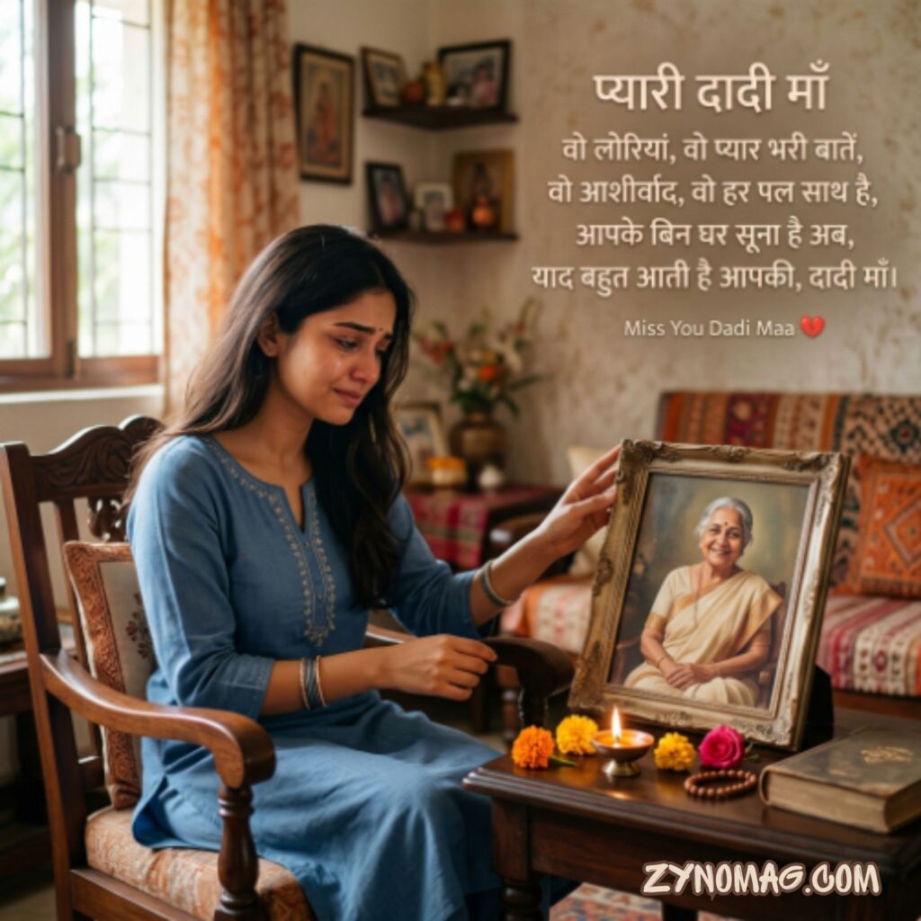 I Miss You Dadi Maa Shayari In Hindi