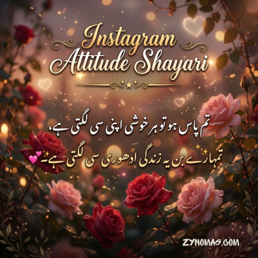 Instagram Attitude Shayari