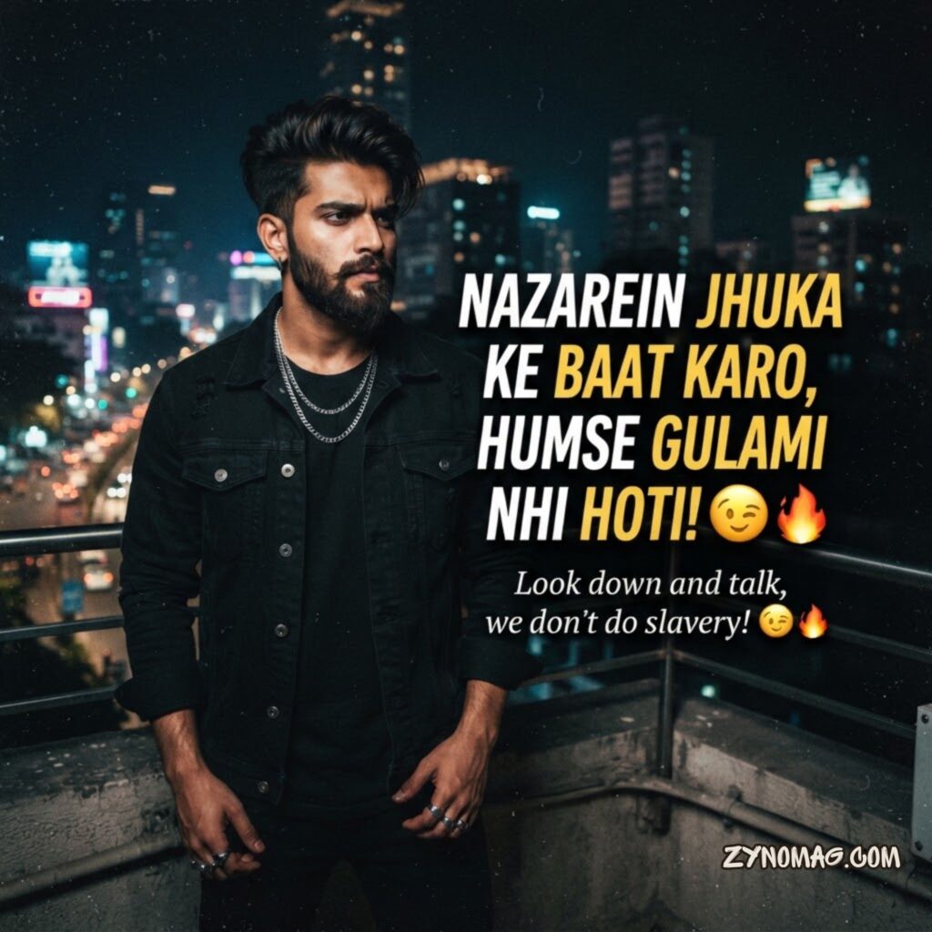 Instagram Shayari Attitude