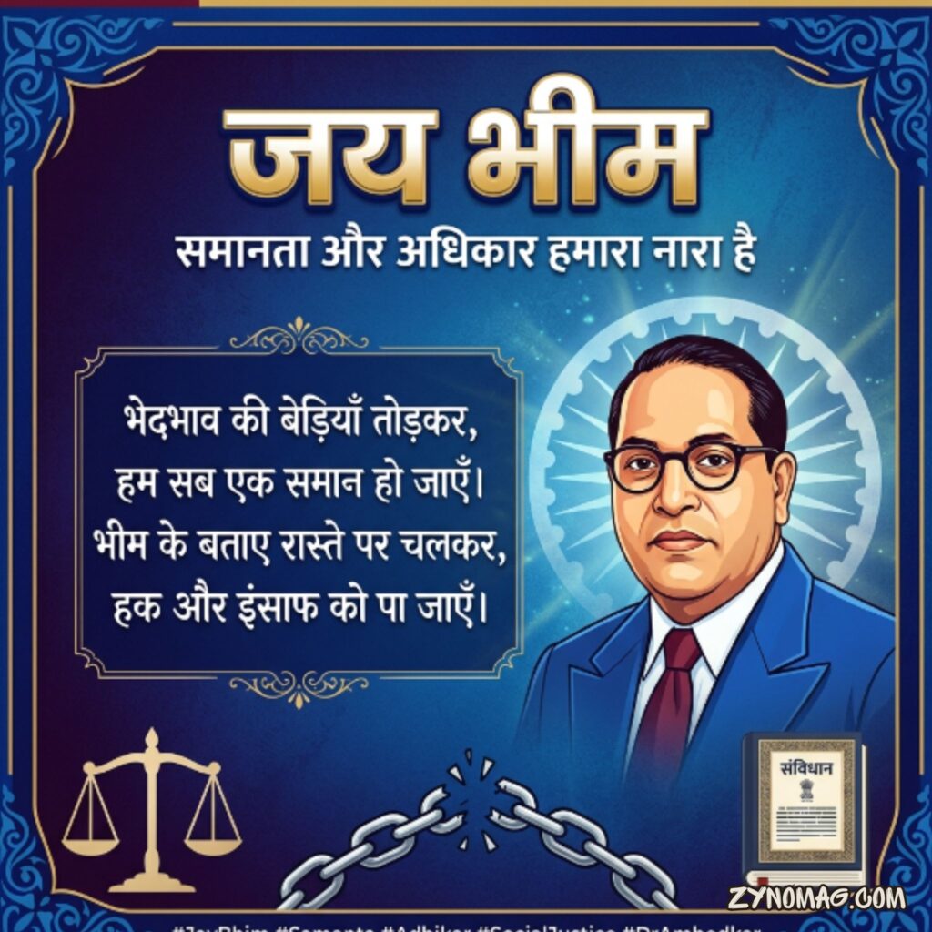 Jay Bhim Shayari on Equality and Rights