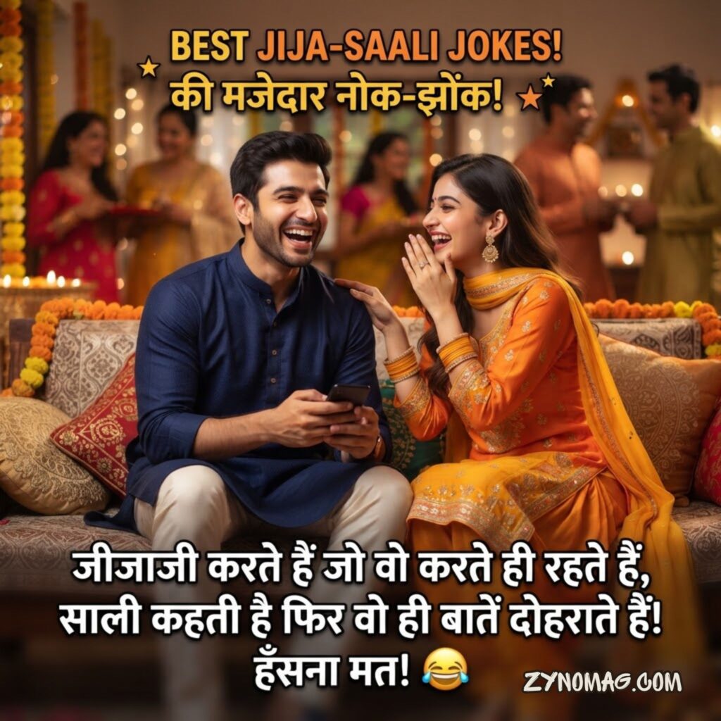 Jija Saali Jokes Hindi