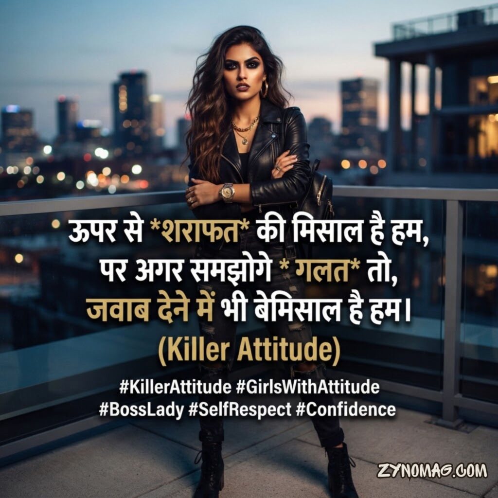 Killer Attitude Quotes for Girls