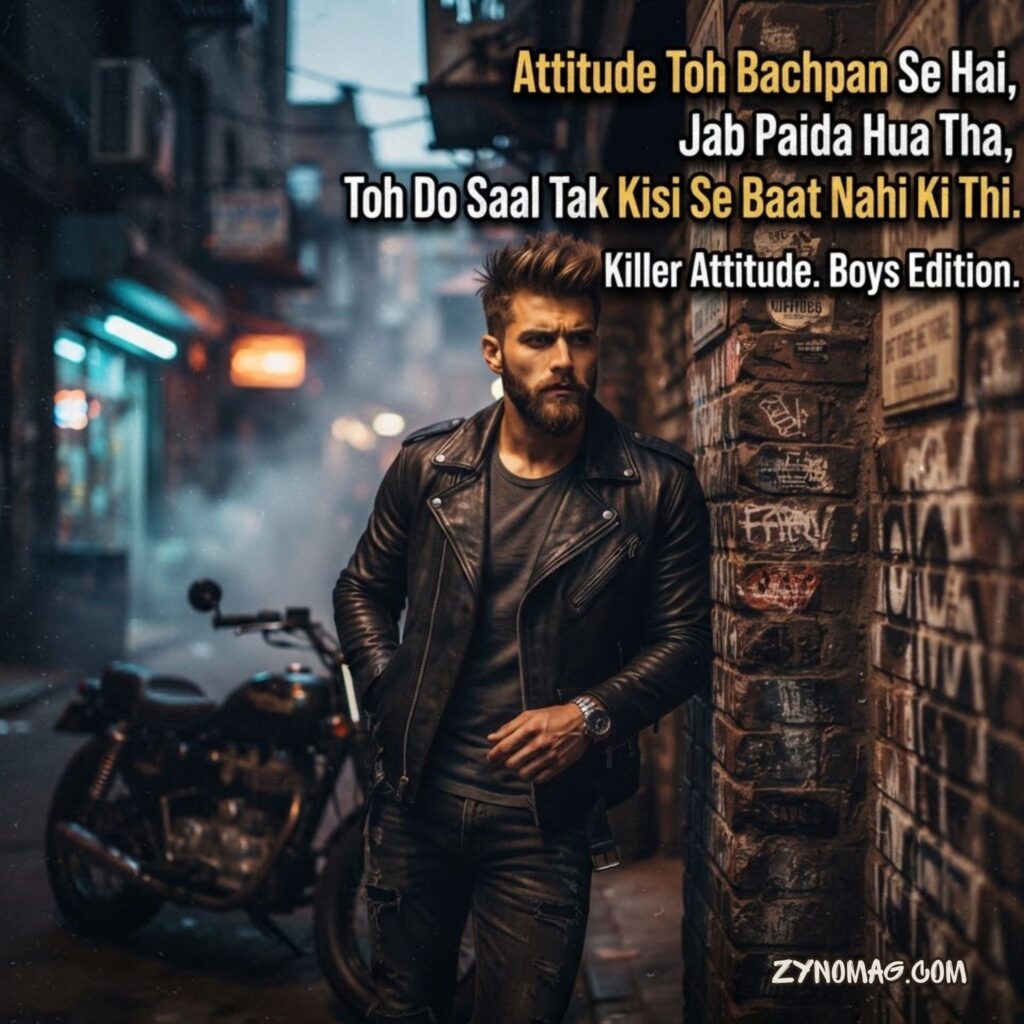 Killer Attitude Shayari For Boys