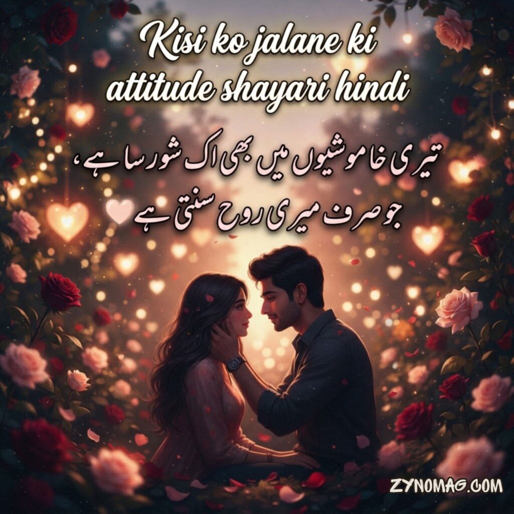 Kisi ko jalane ki attitude shayari hindi