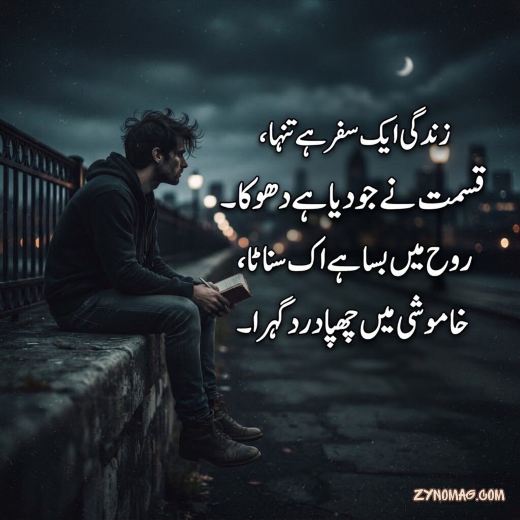 Kismat Akelapan Life Depression Shayari