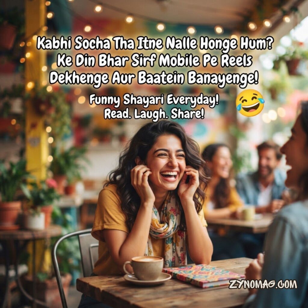 Laugh With Funny Shayari In Roman English
