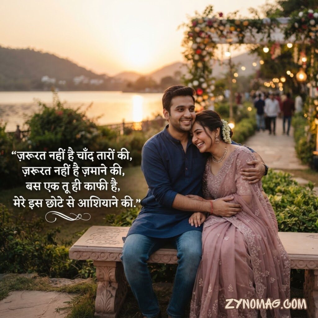 Life Partner Shayari 2 Line (लाइफ पार्टनर शायरी 2 लाइन)