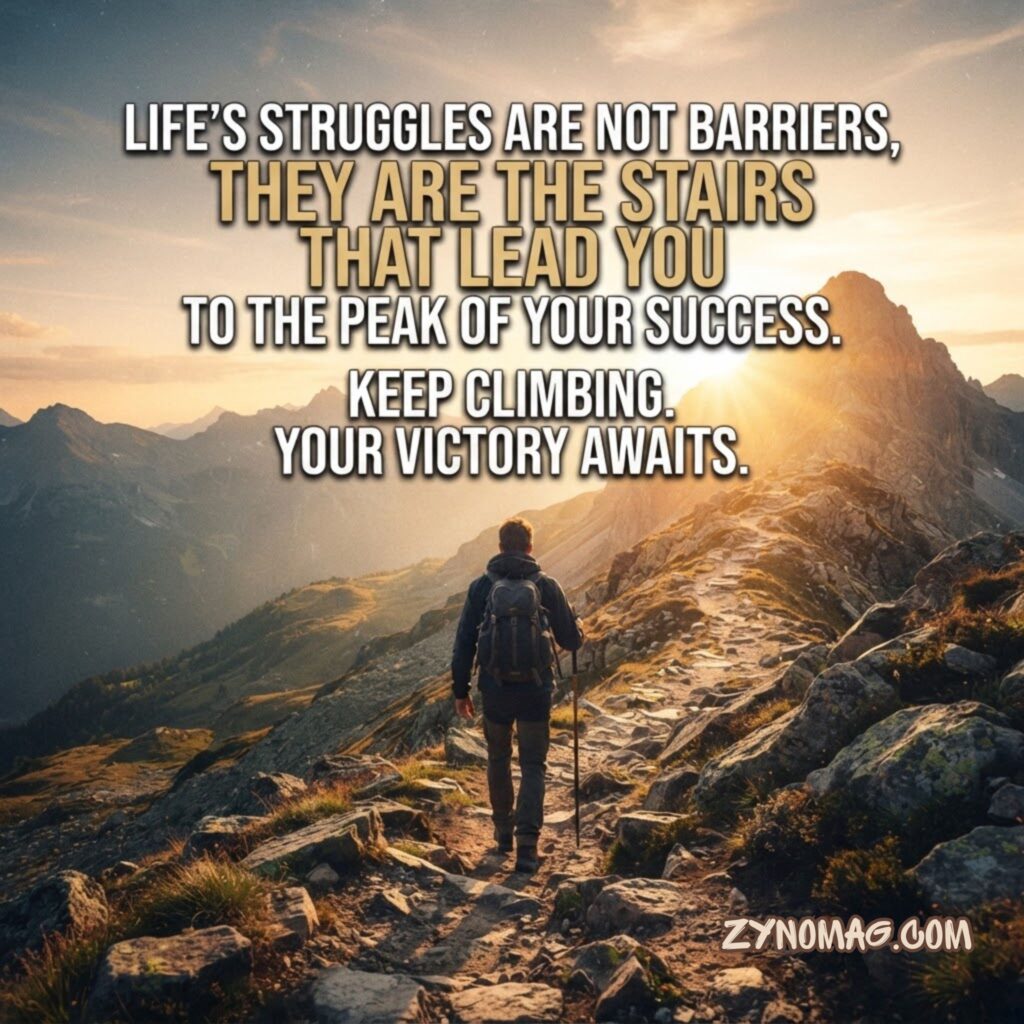 Life Struggle and Motivational Shayari in English on Success