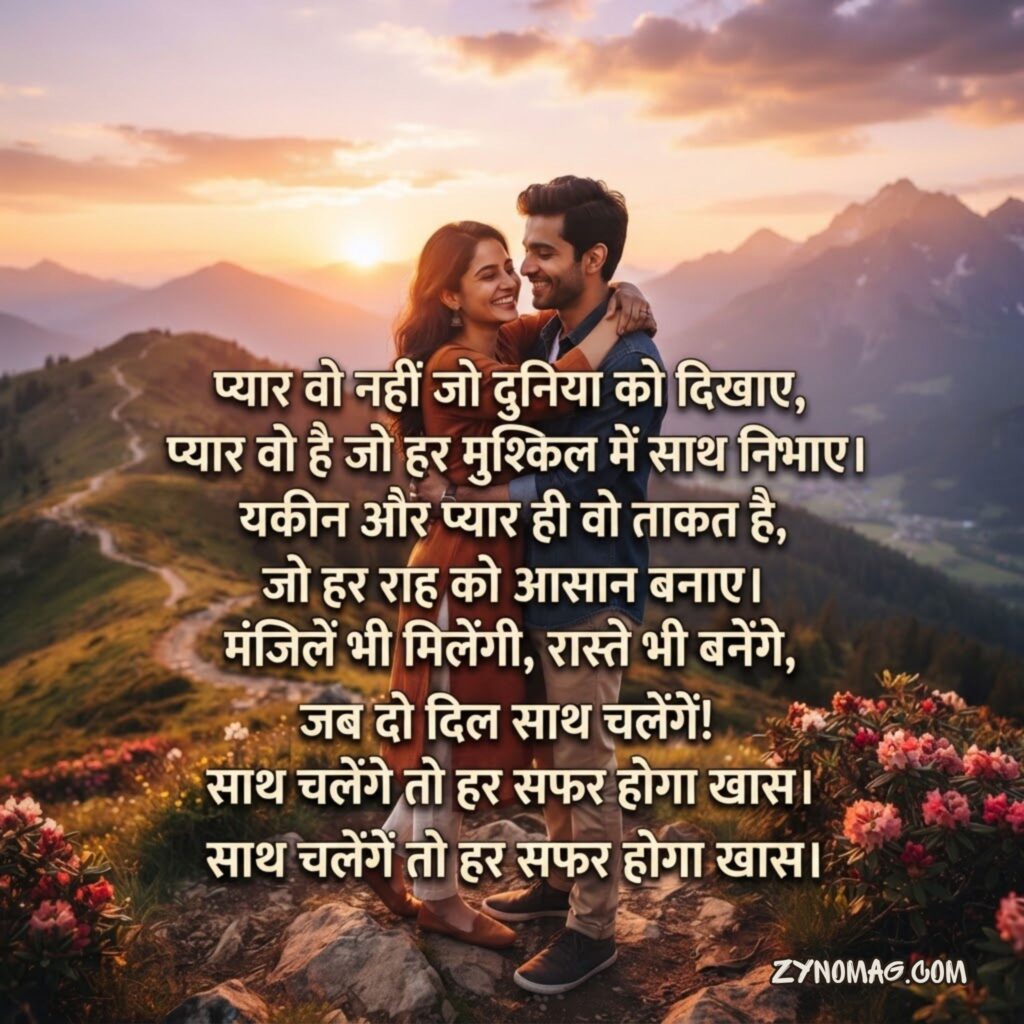 Love Motivational Shayari in Hindi
