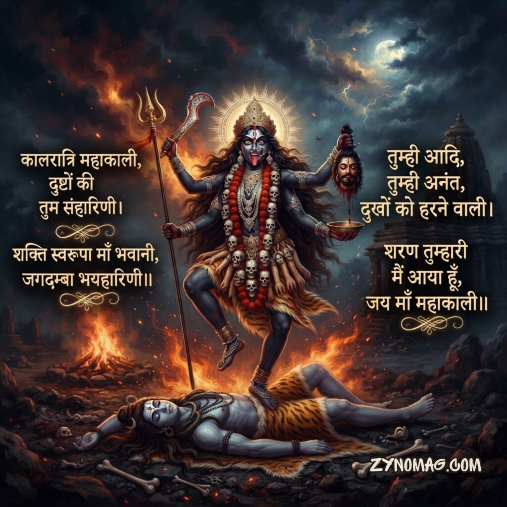 Mahakali Shayari 2 Lines