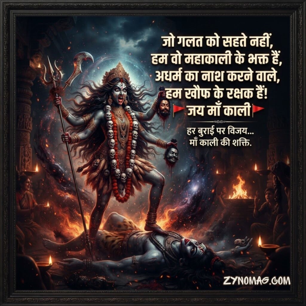 Mahakali Shayari in Hindi with Attitude