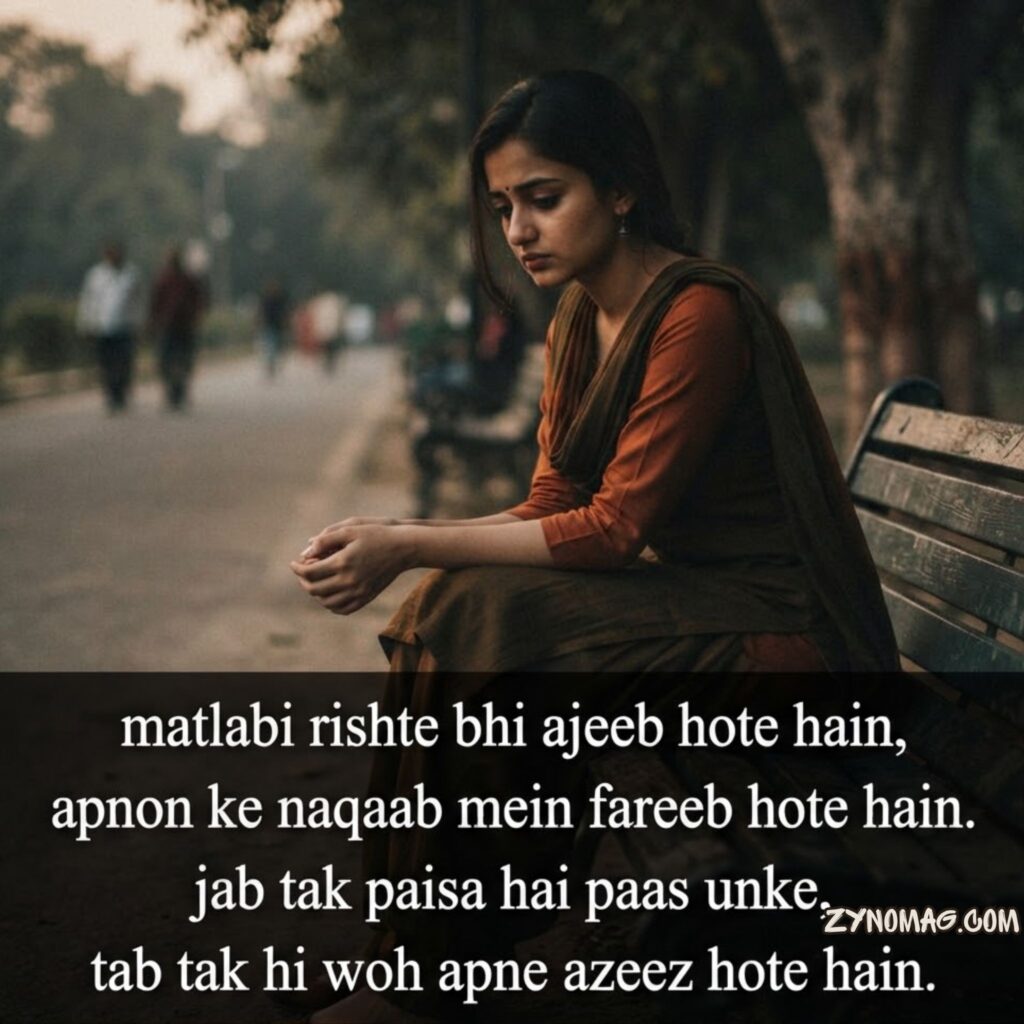 Matlabi Rishte Paisa Shayari