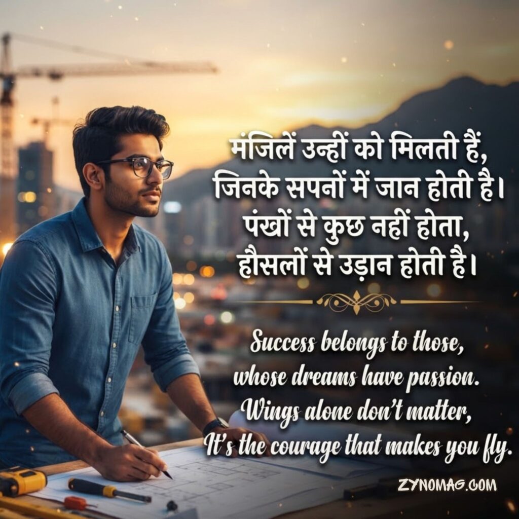 Mehnat Shayari in Hindi English