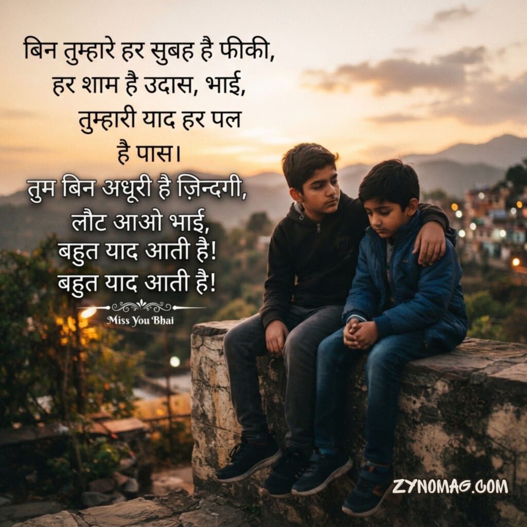 Miss You Bhai Ke Liye Shayari
