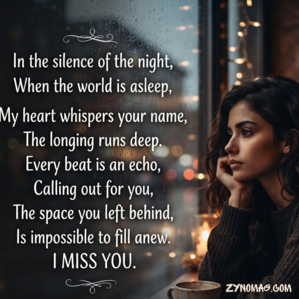Miss You Shayari in English