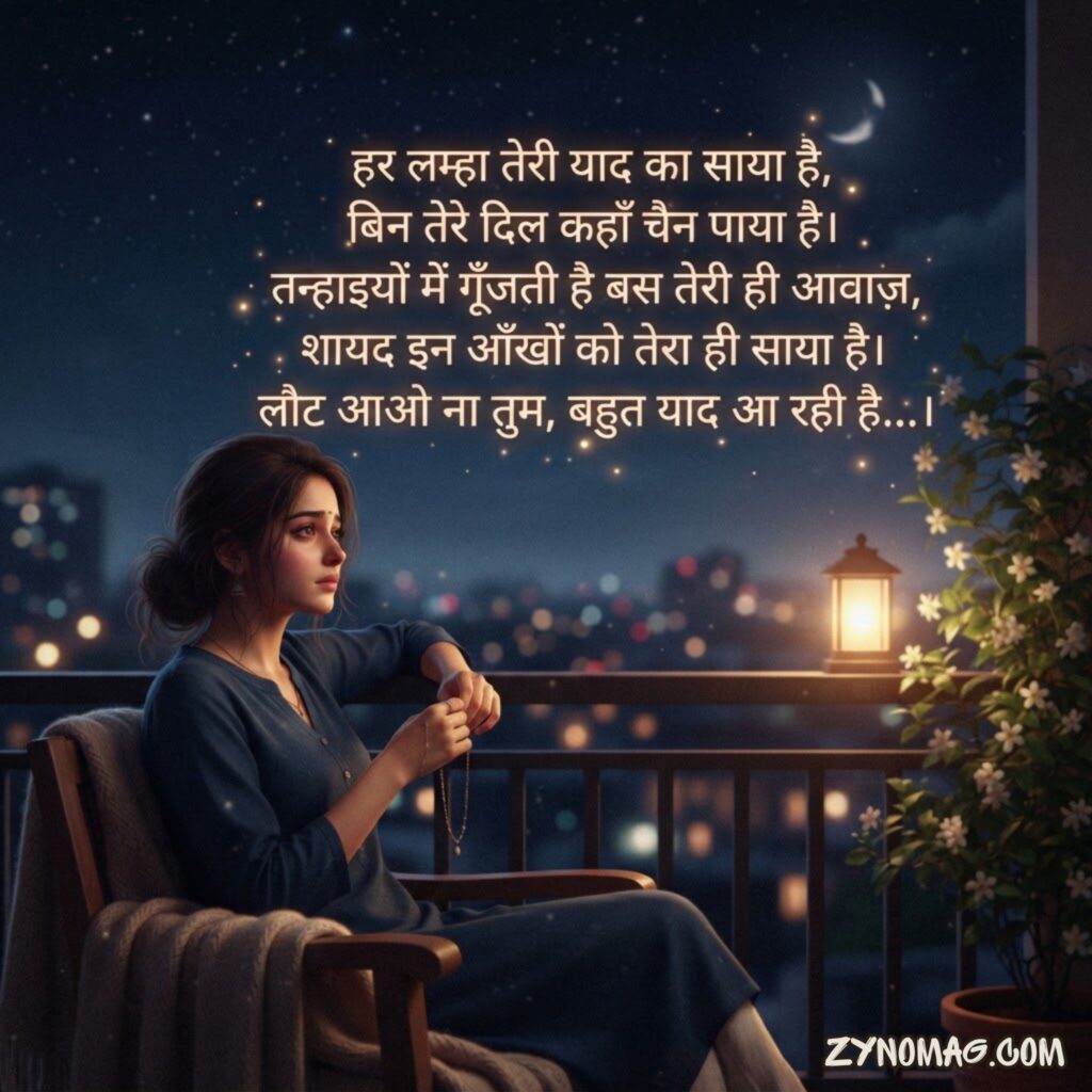 Miss You Shayari in Hindi for Boyfriend