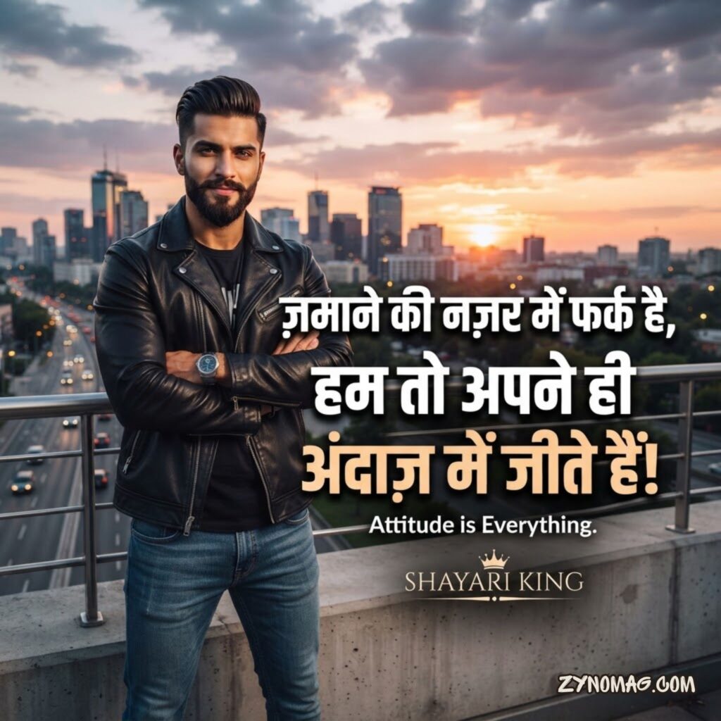 Motivational Attitude Shayari 2 Line