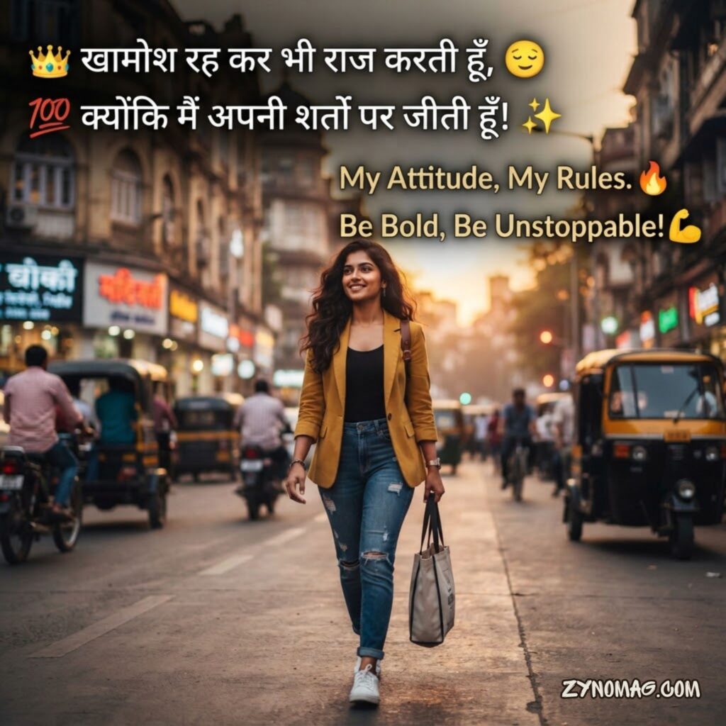 Motivational Attitude Shayari for Girls