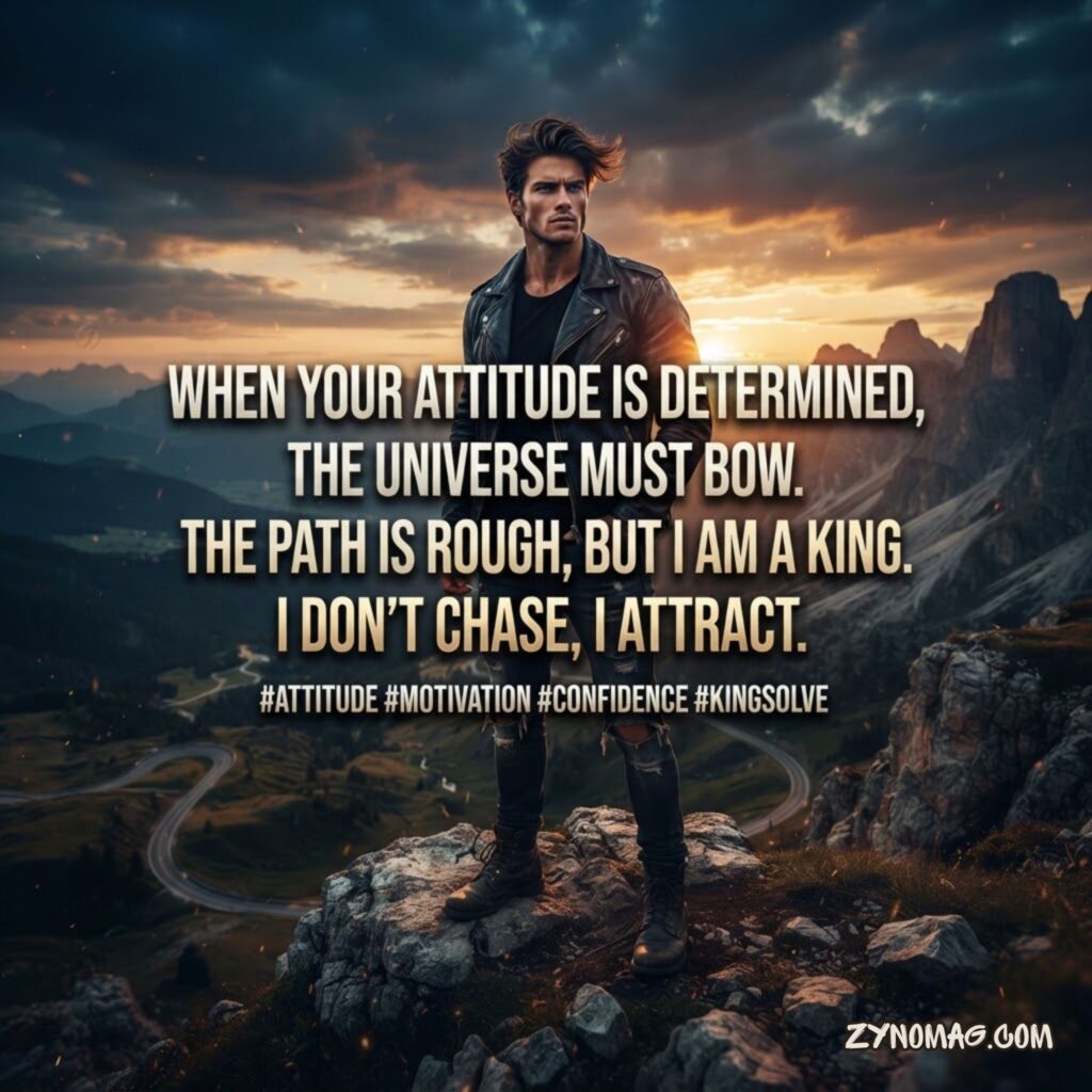 Motivational Attitude Shayari in English